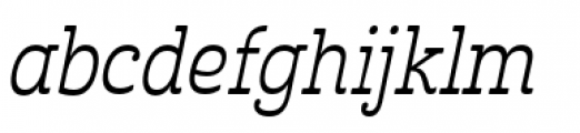 Cabrito Inverto Condensed Regular Italic Font LOWERCASE