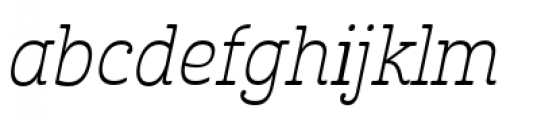 Cabrito Inverto Normal Light Italic Font LOWERCASE