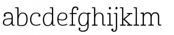 Cabrito Normal Light Font LOWERCASE
