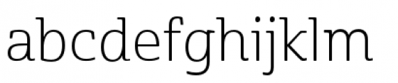 Cabrito Semi Normal Light Font LOWERCASE