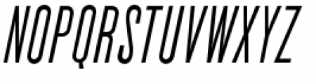 Cactus Medium Italic Font UPPERCASE
