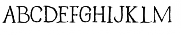 Caerphilly Regular Font UPPERCASE