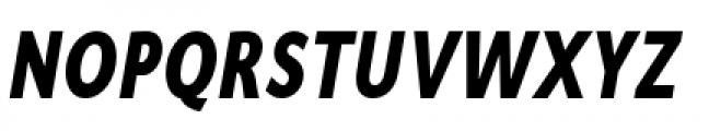 Cambridge Bold Condensed Italic Font UPPERCASE