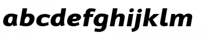Cambridge Bold Expanded Italic Font LOWERCASE