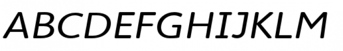 Cambridge Round Expanded Italic Font UPPERCASE