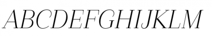 Camila Regular Italic Font UPPERCASE