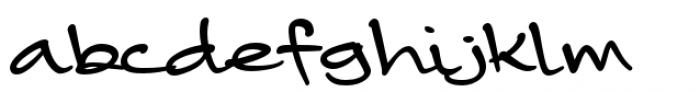 Camy Fat Font LOWERCASE
