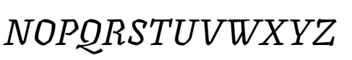 Canilari Pro Italic Font UPPERCASE