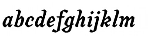 Canilari Std Medium Italic Font LOWERCASE