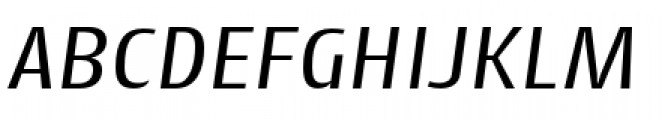 Cantiga Normal Italic Font UPPERCASE