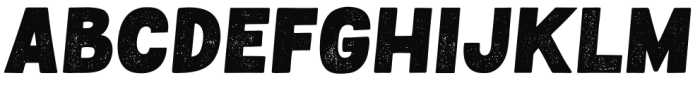 Cantina Fresca Italic Eroded Font LOWERCASE