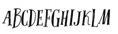 Capriccio Rough Font UPPERCASE