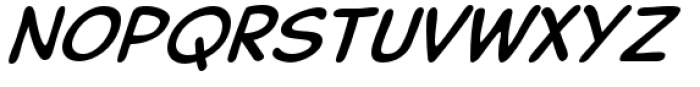 Captain Comic Italic Font LOWERCASE