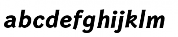 Cardigan Bold Italic Font LOWERCASE