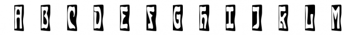Carmen Monograms Black Two Font UPPERCASE