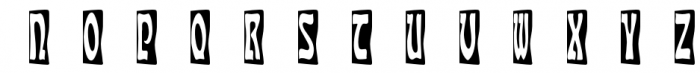 Carmen Monograms Black Two Font UPPERCASE