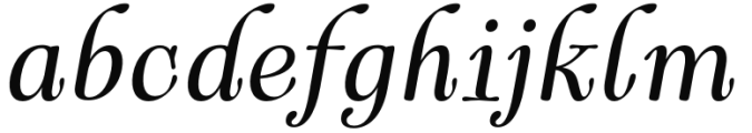 Cartes Extended Regular Italic Font LOWERCASE