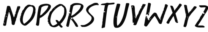 Castlerigg Italic Font UPPERCASE