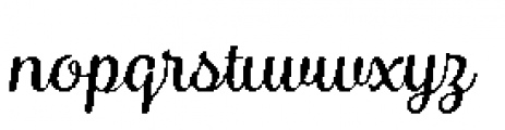 Catsy Regular Font LOWERCASE