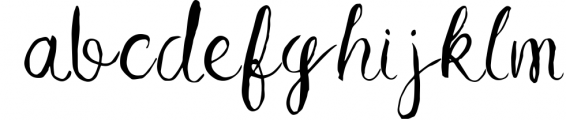 Cafune Script Font LOWERCASE