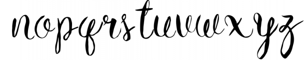 Cafune Script Font LOWERCASE