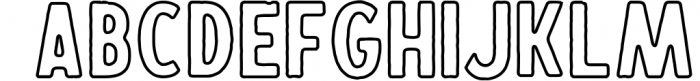 Calderock Typeface Extras 7 Font LOWERCASE