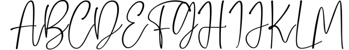 Calista - Simple Handwritten Font Font UPPERCASE