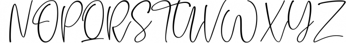 Calista - Simple Handwritten Font Font UPPERCASE