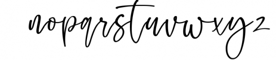 Calista - Simple Handwritten Font Font LOWERCASE