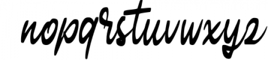 Caliste Script Font LOWERCASE