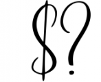 Calligraphy/Cursive Font Font OTHER CHARS