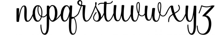 Calligraphy Font Bundles 1 Font LOWERCASE