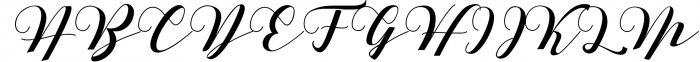 Calligraphy Font Bundles 3 Font UPPERCASE