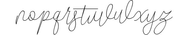 Calligraphy Font Bundles 5 Font LOWERCASE