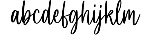 Calligraphy Font Font LOWERCASE