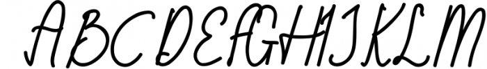 Callisti - Handwriting Script Font UPPERCASE