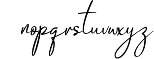 Cambridge Modern Signature 2 Font LOWERCASE