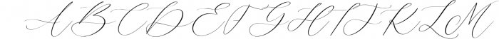 Camila Raindrop Elegant Modern Calligraphy Font Font UPPERCASE