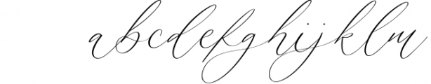 Camila Raindrop Elegant Modern Calligraphy Font Font LOWERCASE