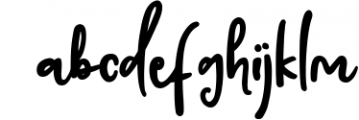 Canadia Script | Handwritten Font LOWERCASE