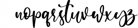 Candy Butterfly a Beauty Modern Calligraphy Font LOWERCASE
