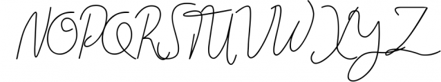 Cantilena - Signature Font Font UPPERCASE