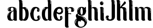 Cardigan Font LOWERCASE