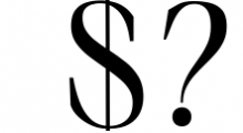 Cargen - Elegant Ligature Serif Font OTHER CHARS