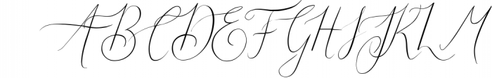 Cariad - A modern Script Font Font UPPERCASE