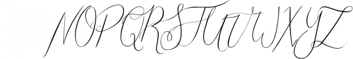 Cariad - A modern Script Font Font UPPERCASE