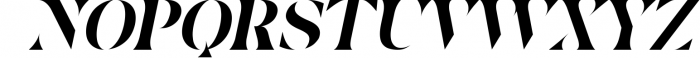 Carista The Modern Serif Family 3 Font UPPERCASE