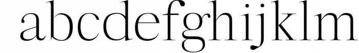 Carita Clean Serif 3 Font Family 1 Font LOWERCASE