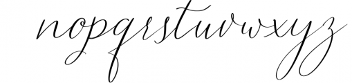 Carnelian Antique - Contemporary style script Font LOWERCASE