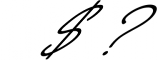 Caroline Signature Font OTHER CHARS